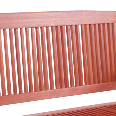 Stockholm Wood Outdoor Bench