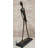 Alberto Giacometti Walking Man - Abstract Surrealist Bronze Sculpture on Marble Base