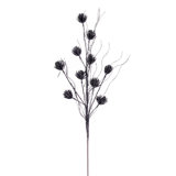 Vickerman 30" Seafoam Mini Flower Glitter Spray, 6 per bag.