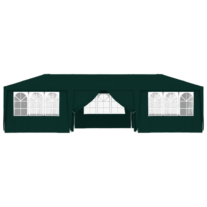 Ercan 4m x 9m Steel Party Tent, Green
