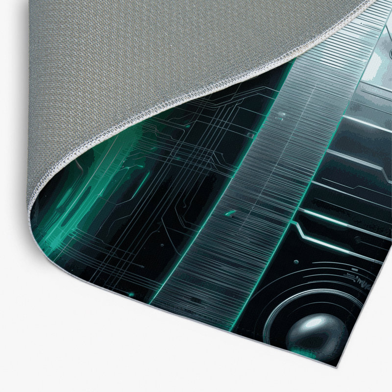 Tapis intérieur et extérieur Hypernova Burst, Rectangle 1 pi 6 po x 2 pi 6 po