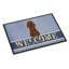 Épagneul welcome i. x 18 po x 18 po irish water tapis de porte extérieur antidérapant