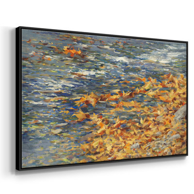 Autumn Creek, reproduction d'art sur toile encadrée
