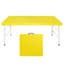 Table pliante portative jaune 4Ft