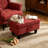 Athiste Upholstered Flannel Storage Ottoman, Multi-Function Tufted Footrest Bench-1713863443