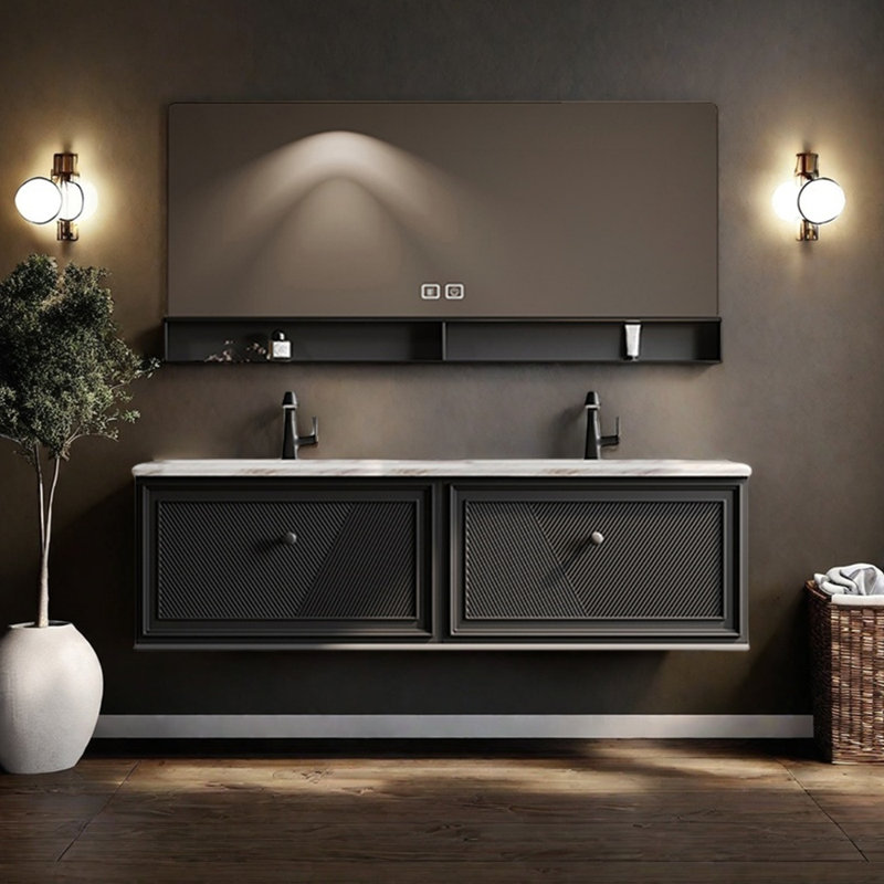 Armoire de salle de bain luxueuse de style italien