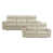 Cuir fleur taupe