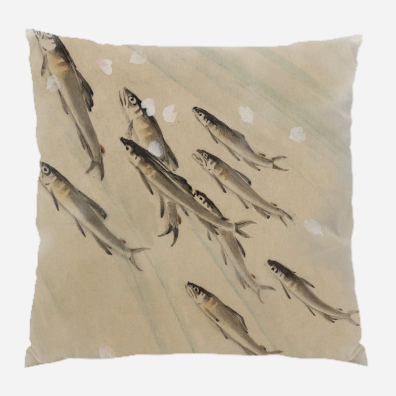 Coussin rétro Katelynn, Microsuède, Intérieur