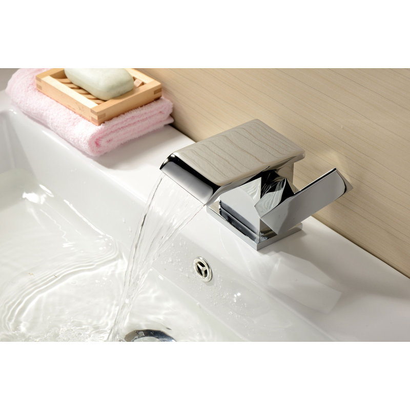  Waterfall Mono Basin Mixer with Waste