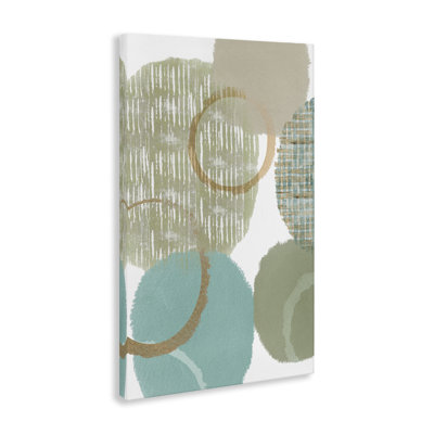 Toile flottante à motif abstrait Good Times par Flora Kouta