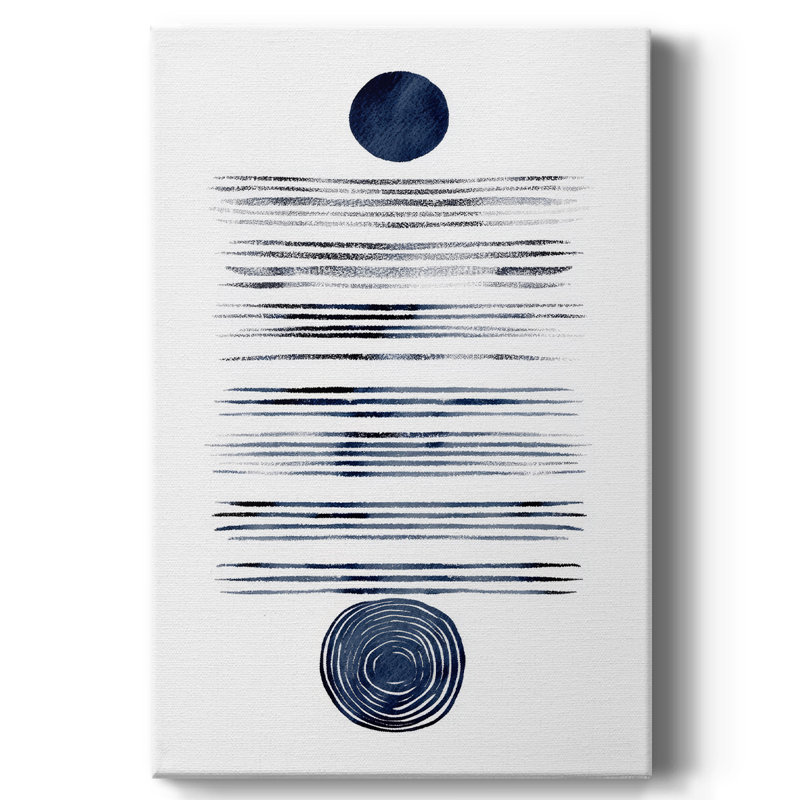 Abstract CCCLXXV Gallery Wrapped Canvas - Ready To Hang, 18" H x 12" W