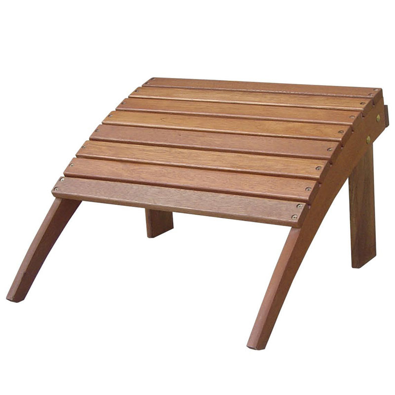 Langport Acacia Outdoor Ottoman, Teak