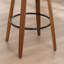 Artnagullian Swivel Linen Fabric Counter Stool & Bar Stool-121187477