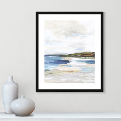 Terres lointaines I - Cadre photo, reproduction d'art sur papier