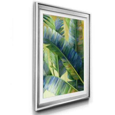 " Blue Tropic " Painting Print