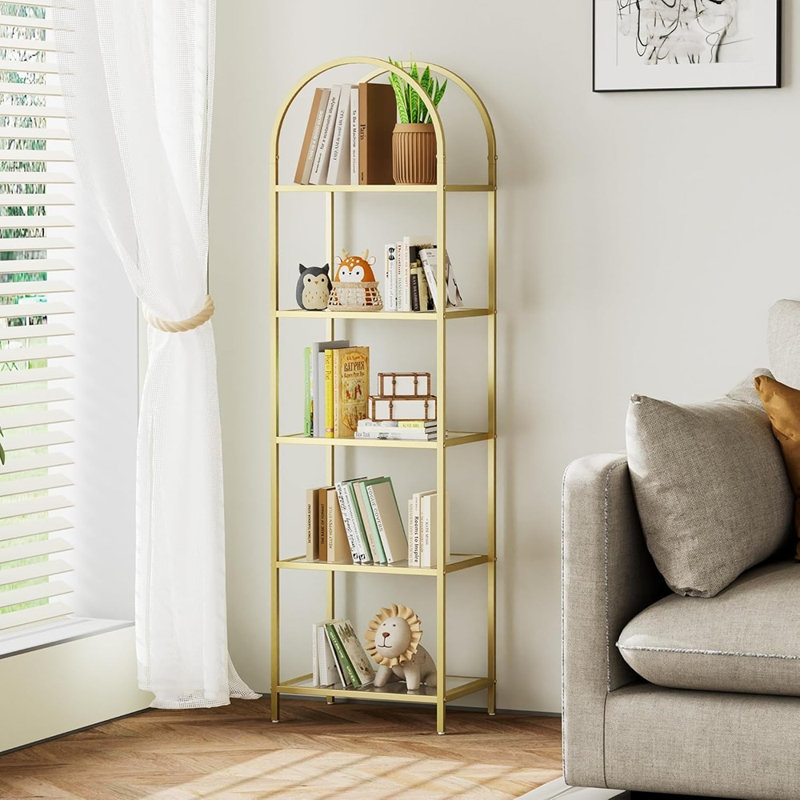 Bibliothèque étagère à 5 niveaux