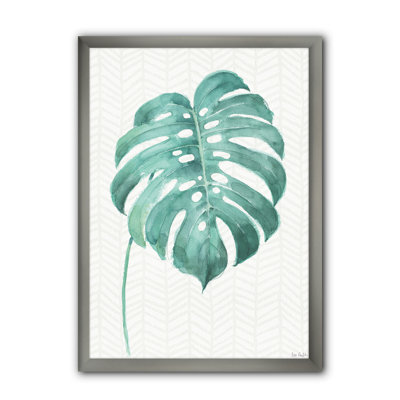 " Mixed Botanical Green Leaves VI "