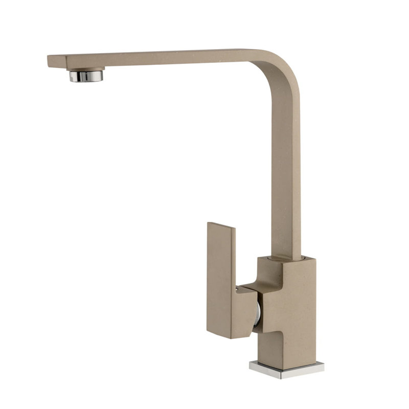 Belfry Kitchen Stefield Kitchen Faucet Side Spray, Beige