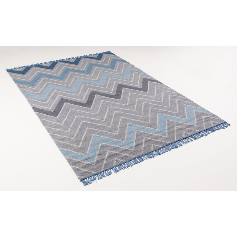 Tulane Chevron Hand Woven Area Rug, Rectangle 200 x 290cm