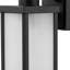 Lanterne murale en aluminium de 33 cm (13 po) avec détecteur de mouvement et allumage automatique du crépuscule à l'aube.