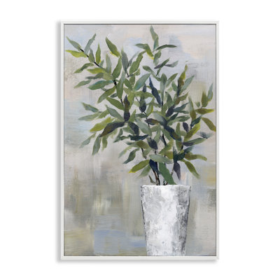  «Splayed Plant Leaves», art de la giclée encadrée par Cloverfield & Co.