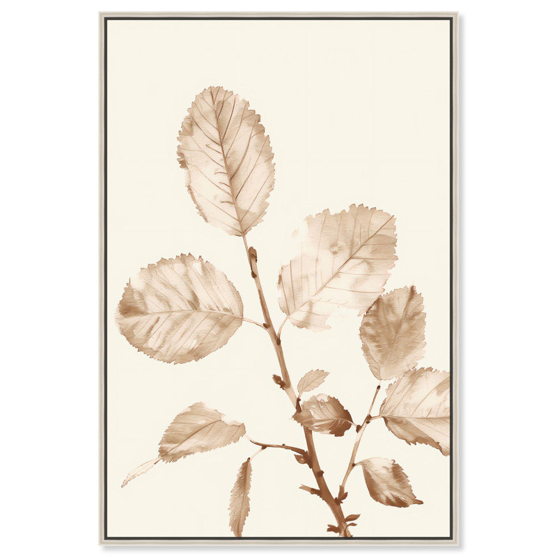 «Rust and Renewal I», reproduction d'art sur toile par Art Remedy, H 16 po x l 11 po, Cadre argenté