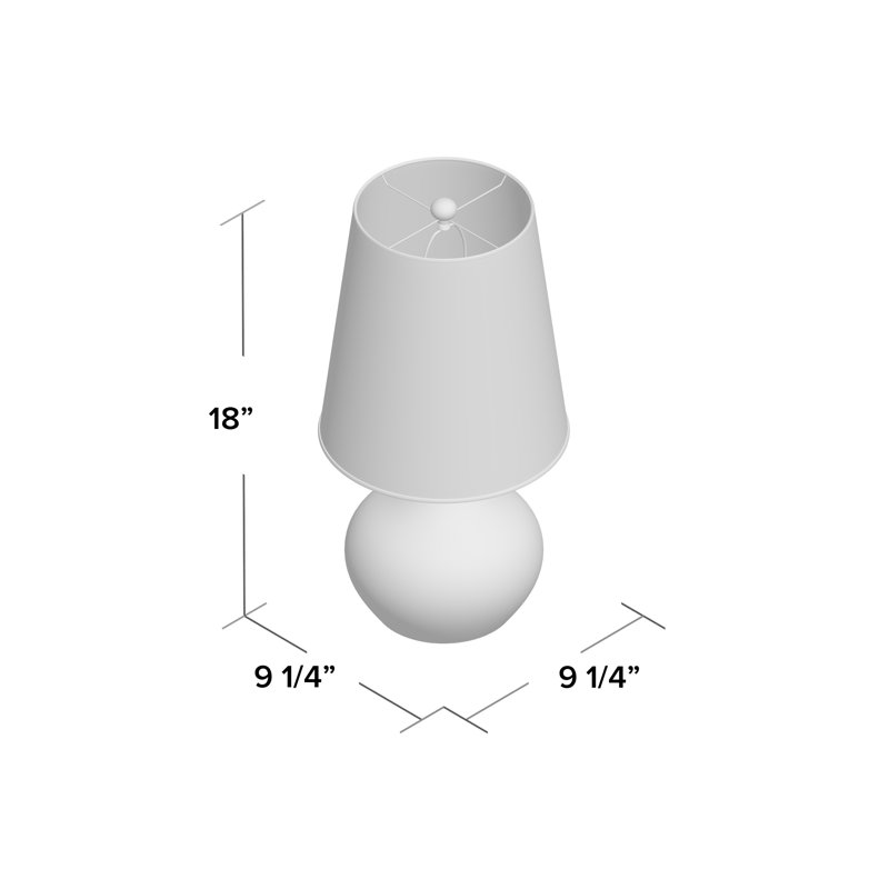 Baek Metal Table Lamp, Rose Gold