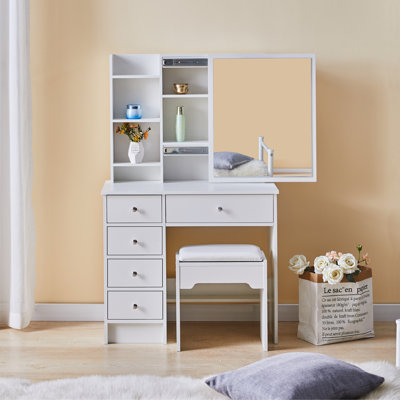 Rinelle Dressing Table with Mirror