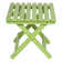 Table d'appoint pliante en bois Grandview Adirondack