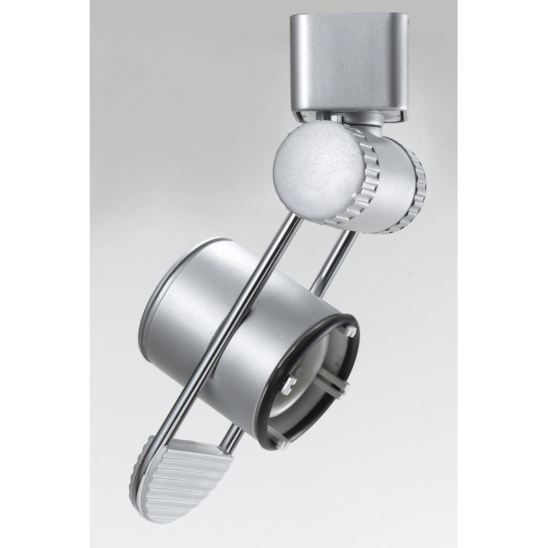 Adjustable Track Head, Brushed Steel