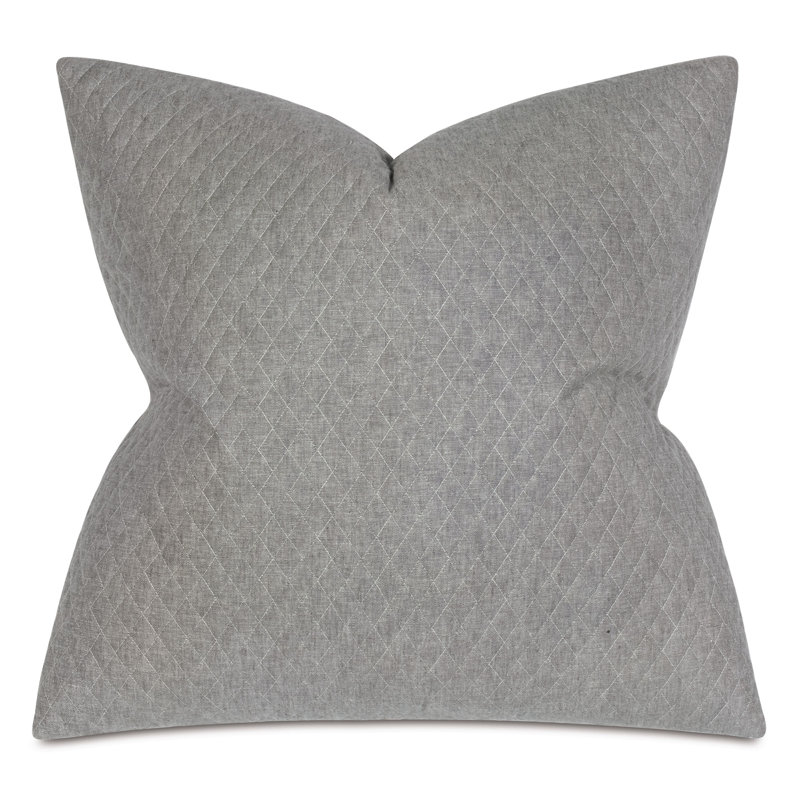 Ridge Geometric Linen Pillow Sham