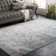Tapis oriental gris / bleu sarcelle