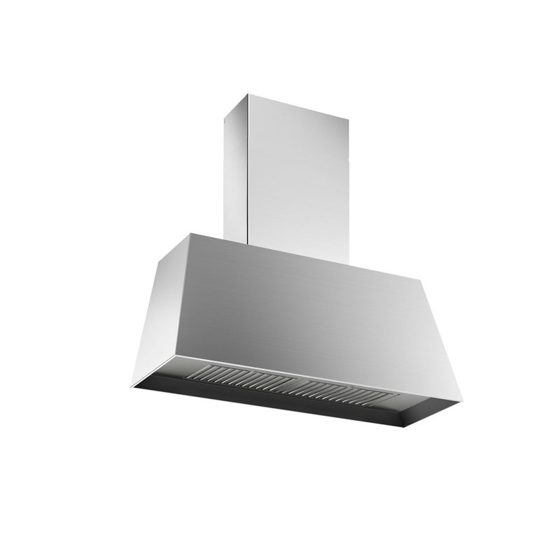 Bertazzoni 35.8125 in. Wall Range Hood, 36" H x 48" W x 18.5" D, Matte Black
