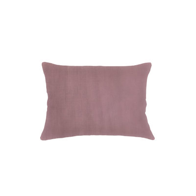Mauve So Soft Linen Pillow 14x20 Cover Only