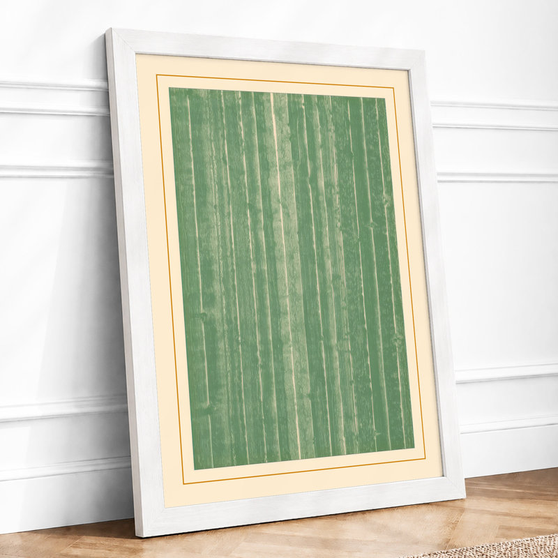 Vertical Rhythms Minimalist - Print, A1 - 84.1 x 59.4 cm, White