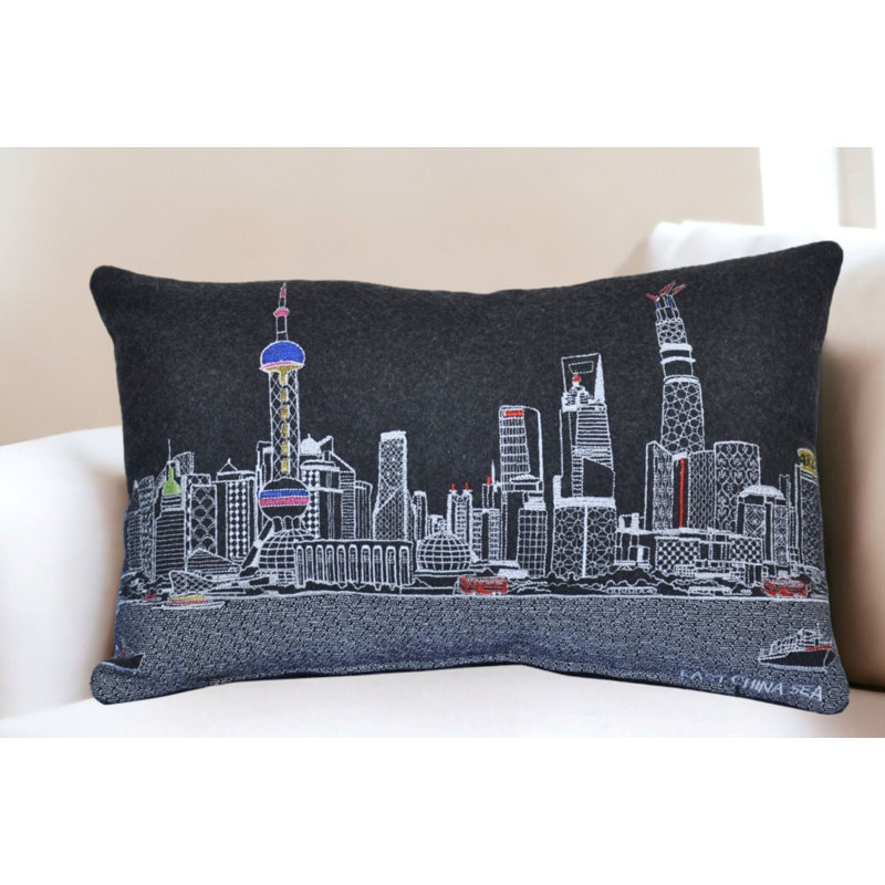 Coussin lombaire 24 po, Noir