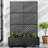 Metal Planter Box with Trellis with Wheels-1081861577
