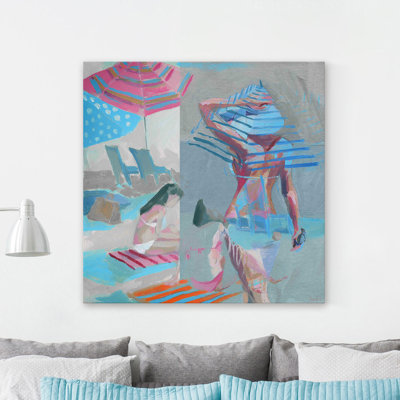 Parvez Taj - Wrapped Canvas Painting