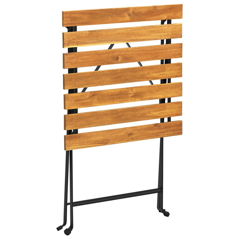 Foldable Wooden Bistro Table