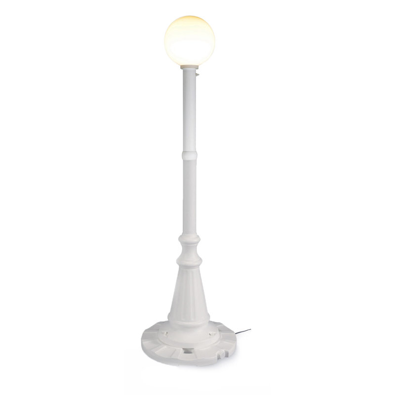 Lampadaire 84 "Milano 1 lumière Milano, Blanc