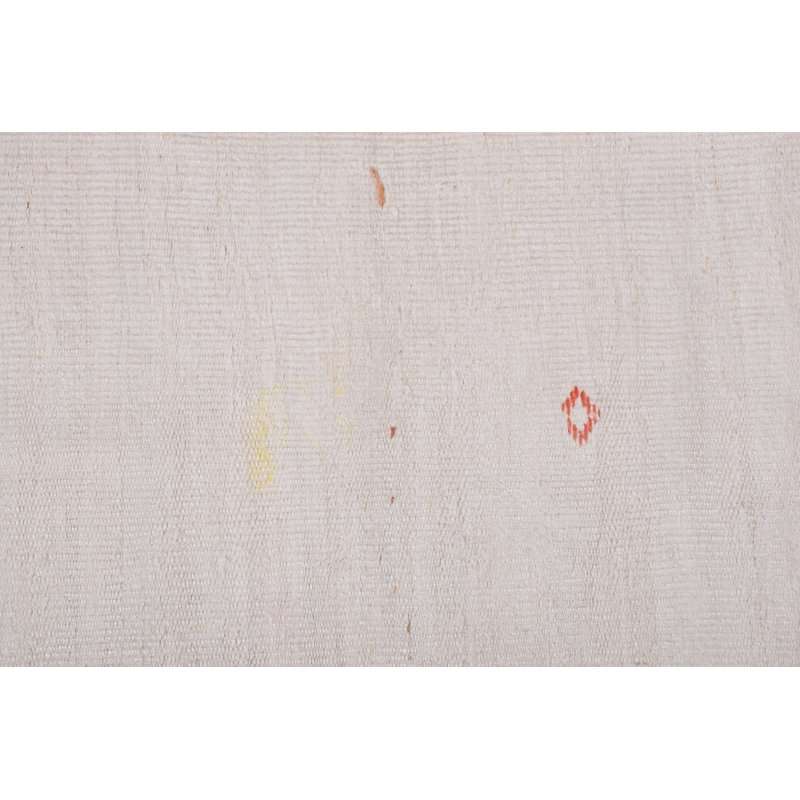 Soft Wool Handwoven Turkish Rug with Subtle Patterns for Unique Minimalist Home Decor