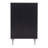 Silhouette 2-Drawer Nightstand in Black