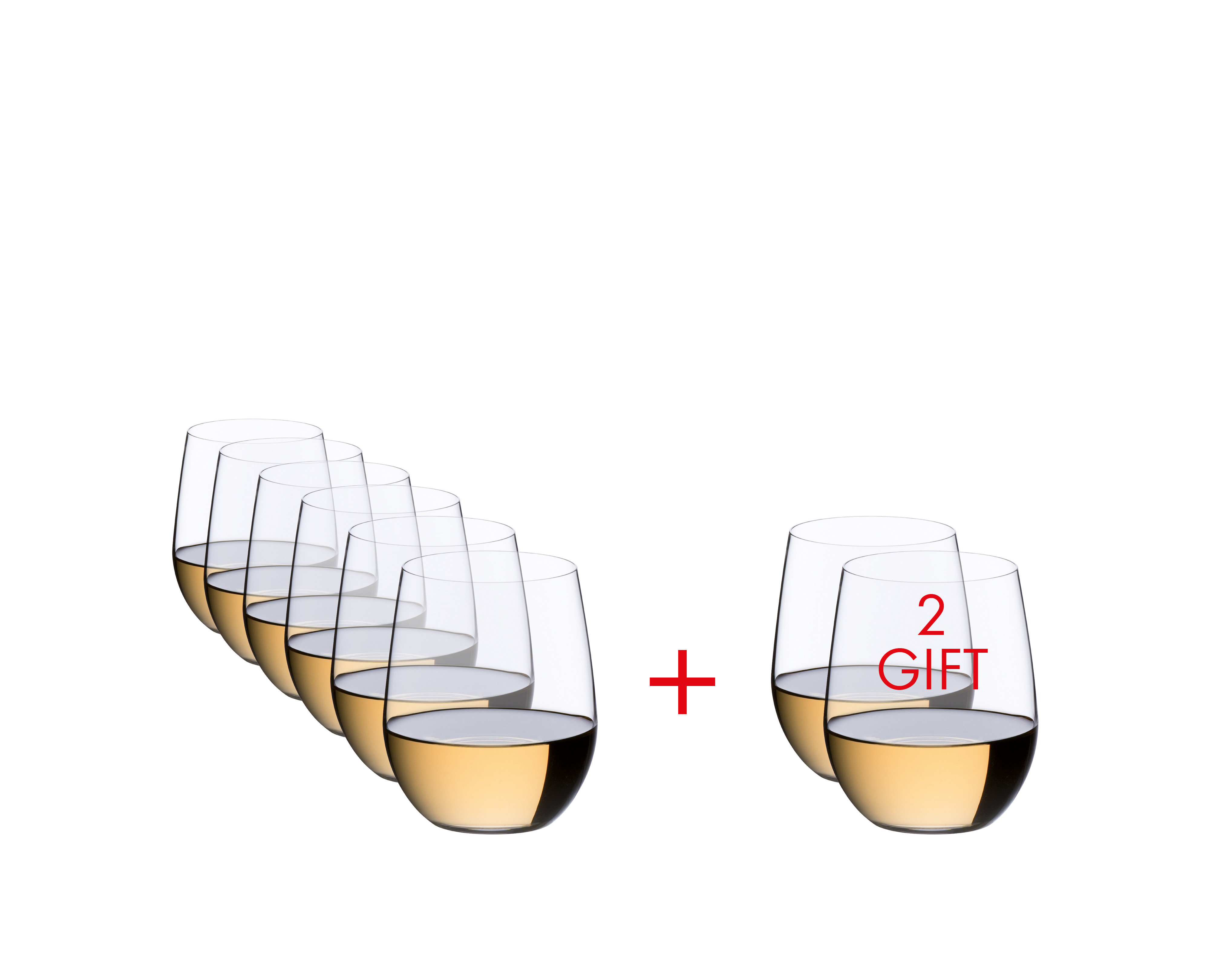 RIEDEL The O Wine Tumbler Viognier/Chardonnay Wine Glass (Pay 6 Get 8) & Reviews | Wayfair