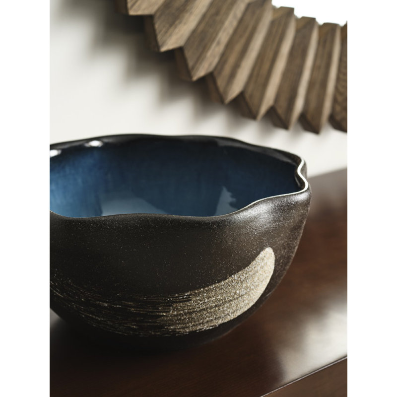 Shiga Handmade Ceramic Decorative Bowl