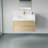 Wall-Mounted Bathroom Vanity with Sink-398464943
