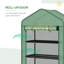 Brittinay 5 Tier Widened Mini Greenhouse Small 90 x 49 x 193cm-495665208