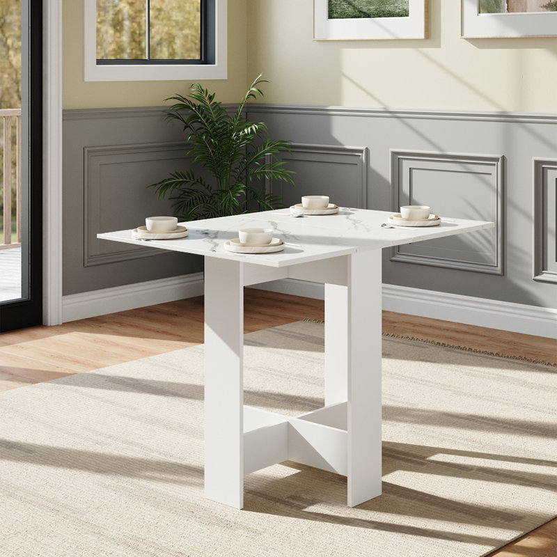 Dining Table, 73cm H x 103cm W x 76cm D, White
