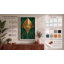 Golden Shell Art Deco - Wrapped Canvas-402527148-402527191