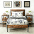Platform Bed Frame With 2 Charging Nightstands, No Box Spring Needed, Sturdy & Noise-Free