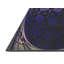 Tapis mauve/jaune à motifs-384882379